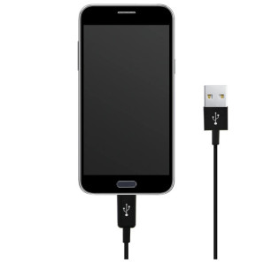 Avizar Cable Usb Vers Micro Usb ( Charge et Transfert ) - 3 Mètres - Noir