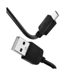 Avizar Cable USB Vers Micro USB Charge et Transfert 2 Mètres Noir