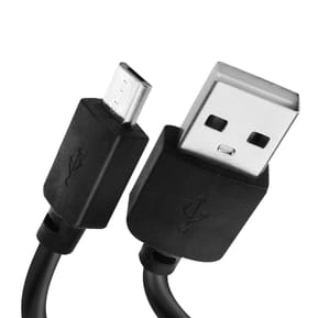 Avizar Cable USB Vers Micro USB Charge et Transfert 2 Mètres Noir — image 2