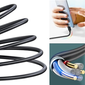 Avizar Cable USB Vers Micro USB Charge et Transfert 2 Mètres Noir — image 3
