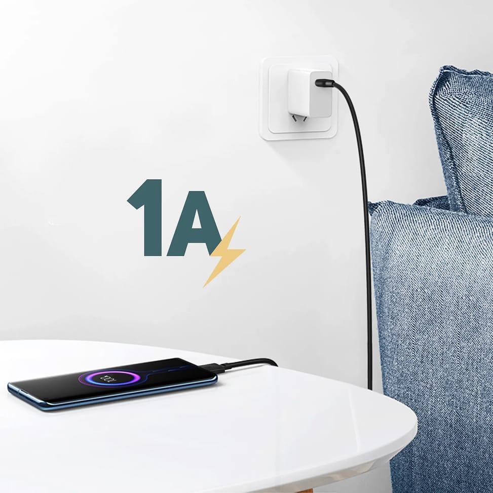 Avizar Cable USB Vers Micro USB Charge et Transfert 2 Mètres Noir — image 4