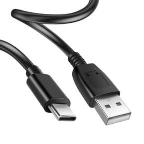 Avizar Câble USB vers USB-C 2A Compatible Android Auto et Apple Carplay 0.5m Noir — image 2