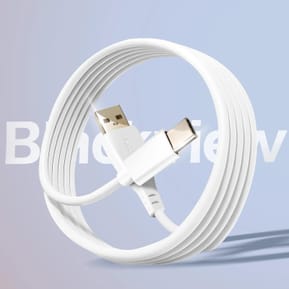 Avizar Câble USB vers USB-C pour Blackview Incassable Charge Synchronisation Blanc — image 4