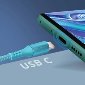 Avizar Câble USB-C Charge et Synchronisation Design Stylé 1m Robuste Multicolore — image 3