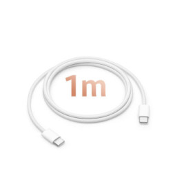 Avizar Câble USB-C vers USB-C 60W Power Delivery Longueur 1m Blanc