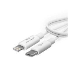 Avizar le USB Type C vers Lightning Power Delivery 20W Charge et Sycnhro 1m Blanc