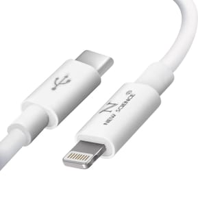 Avizar le USB Type C vers Lightning Power Delivery 20W Charge et Sycnhro 1m Blanc — image 2