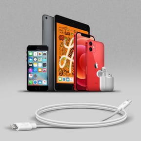 Avizar le USB Type C vers Lightning Power Delivery 20W Charge et Sycnhro 1m Blanc — image 4
