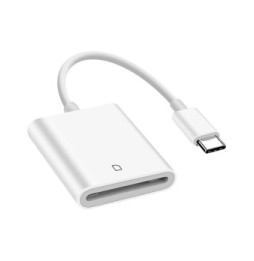 Avizar Lecteur Carte SD, Adaptateur USB-C Blanc