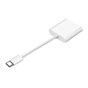 Avizar Lecteur Carte SD, Adaptateur USB-C Blanc — image 2