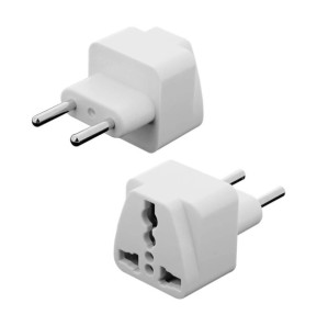 Avizar Multi-adaptateur Royaume-Uni, Amérique, Caraïbes vers Prise Type C - Blanc