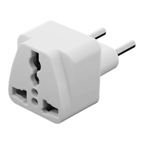Avizar Multi-adaptateur Royaume-Uni, Amérique, Caraïbes vers Prise Type C - Blanc — image 4