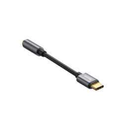 Baseus Adaptateur Audio USB-C-Mini Jack 3,5 mm Gris