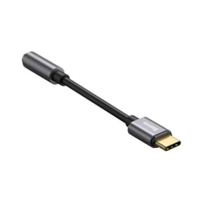 Baseus Adaptateur Audio USB-C-Mini Jack 3,5 mm Gris — image 3