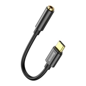 Baseus Adaptateur Audio USB-C-Mini Jack 3,5 mm Noir — image 2