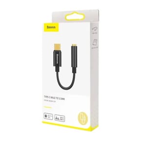 Baseus Adaptateur Audio USB-C-Mini Jack 3,5 mm Noir — image 5