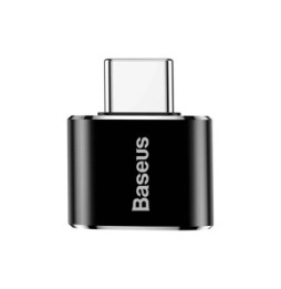 Baseus Adaptateur USB OTG USB-A vers USB-C Noir