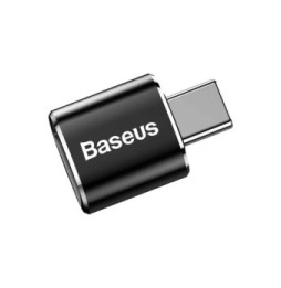 Baseus Adaptateur USB OTG USB-A vers USB-C Noir