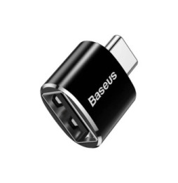 Baseus Adaptateur USB OTG USB-A vers USB-C Noir