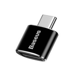 Baseus Adaptateur USB OTG USB-A vers USB-C Noir