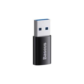 Baseus Adaptateur USB-C vers USB 3.1 Modèle Ingenuity Charge et Synchronisation 10 Gb/s Noir — image 2