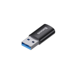 Baseus Adaptateur USB-C vers USB 3.1 Modèle Ingenuity Charge et Synchronisation 10 Gb/s Noir