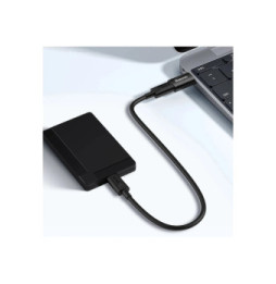 Baseus Adaptateur USB-C vers USB 3.1 Modèle Ingenuity Charge et Synchronisation 10 Gb/s Noir