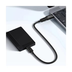 Baseus Adaptateur USB-C vers USB 3.1 Modèle Ingenuity Charge et Synchronisation 10 Gb/s Noir — image 5