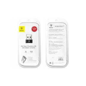 Baseus Adaptateur USB-C vers USB-A 2.0 Charge 5A et Synchronisation 480 Mb/s Noir — image 4