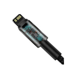 Baseus Câble de Charge et Transfert USB-C-Lightning 20W 1m Noir