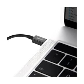 Baseus Câble de Charge et Transfert USB-C-Lightning 20W 1m Noir — image 4