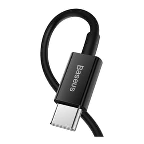 Baseus Câble de Charge et Transfert USB-C-Lightning 20W 2m Noir — image 3