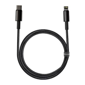 Baseus Câble de Charge et Transfert USB-C-Lightning 20W 2m Noir — image 2