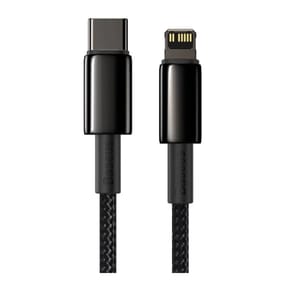 Baseus Câble de Charge et Transfert USB-C-Lightning 20W 2m Noir — image 3