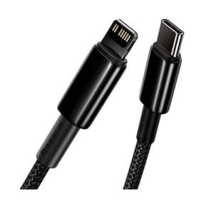 Baseus Câble de Charge et Transfert USB-C-Lightning 20W 2m Noir — image 4