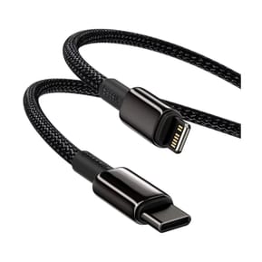 Baseus Câble de Charge et Transfert USB-C-Lightning 20W 2m Noir — image 5