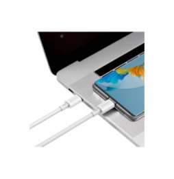 Baseus Câble de Charge et Transfert USB-C-USB-C 100W 2m Blanc