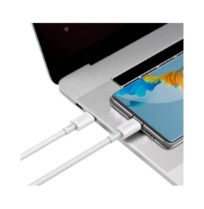 Baseus Câble de Charge et Transfert USB-C-USB-C 100W 2m Blanc
