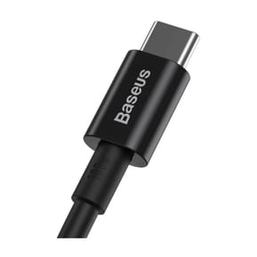 Baseus Câble de Charge et Transfert USB-C-USB-C 100W 2m Noir — image 2