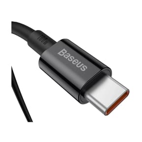 Baseus Câble de Charge et Transfert USB-C-USB-C 100W 2m Noir — image 3