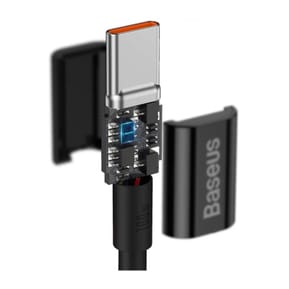 Baseus Câble de Charge et Transfert USB-C-USB-C 100W 2m Noir — image 4