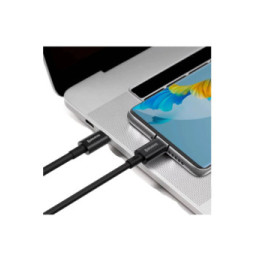Baseus Câble de Charge et Transfert USB-C-USB-C 100W 2m Noir