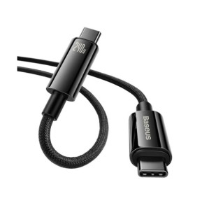 Baseus Câble de Charge et Transfert USB-C-USB-C 240W 1m Noir