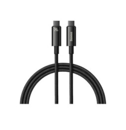 Baseus Câble de Charge et Transfert USB-C-USB-C 240W 2m Noir