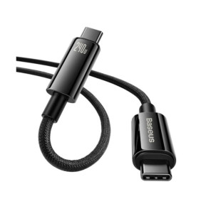 Baseus Câble de Charge et Transfert USB-C-USB-C 240W 2m Noir