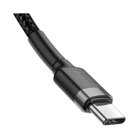 Baseus Câble de Charge et Transfert USB-C-USB-C 60W 1m Noir — image 3
