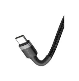 Baseus Câble de Charge et Transfert USB-C-USB-C 60W 1m Noir