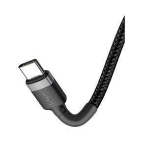 Baseus Câble de Charge et Transfert USB-C-USB-C 60W 1m Noir — image 4