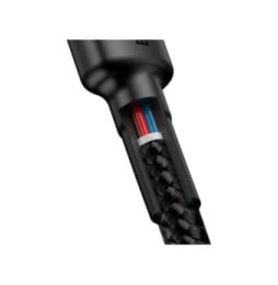 Baseus Câble de Charge et Transfert USB-C-USB-C 60W 1m Noir