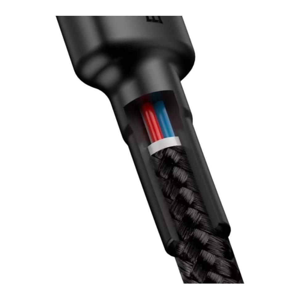 Baseus Câble de Charge et Transfert USB-C-USB-C 60W 1m Noir — image 5